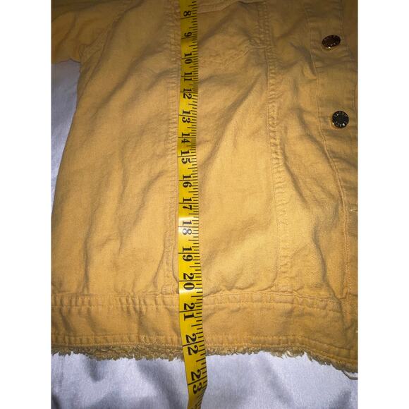Ellen Tracy Linen Blend Jacket - Women's Size‎ 1X - Warm Gold Color - Picture 7 of 9